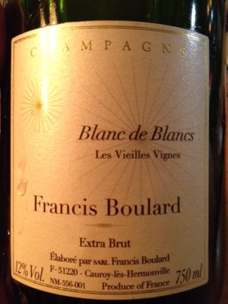 Champagne Blanc de Blancs Extra Brut Les Vieilles Vignes - Francis Boulard