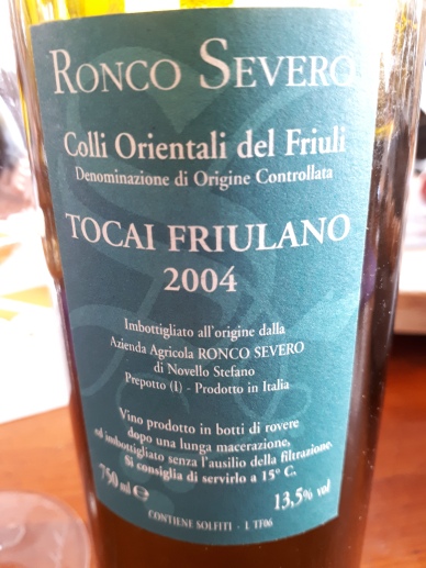 Tocai Friulano 2004 - Ronco Severo